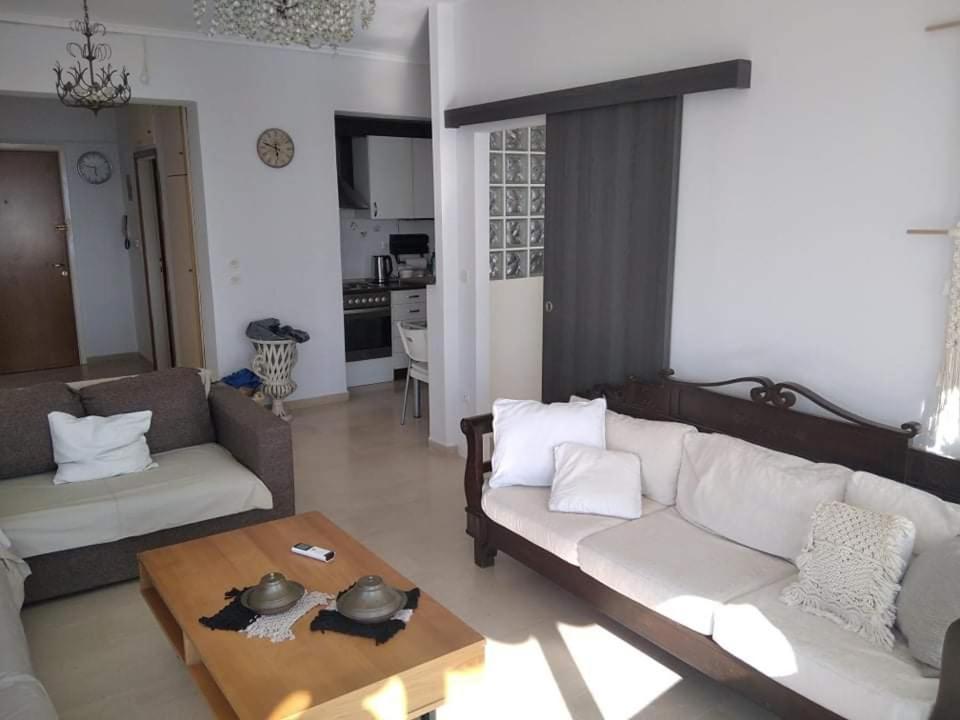 Super View Seafront Apartment Nea Michaniona Ngoại thất bức ảnh